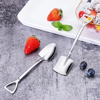 food spoon stainless steel 304 shovel tanleware ice cream dessert gadget fruit watermelon tool tea coffee salad kitchen spoons