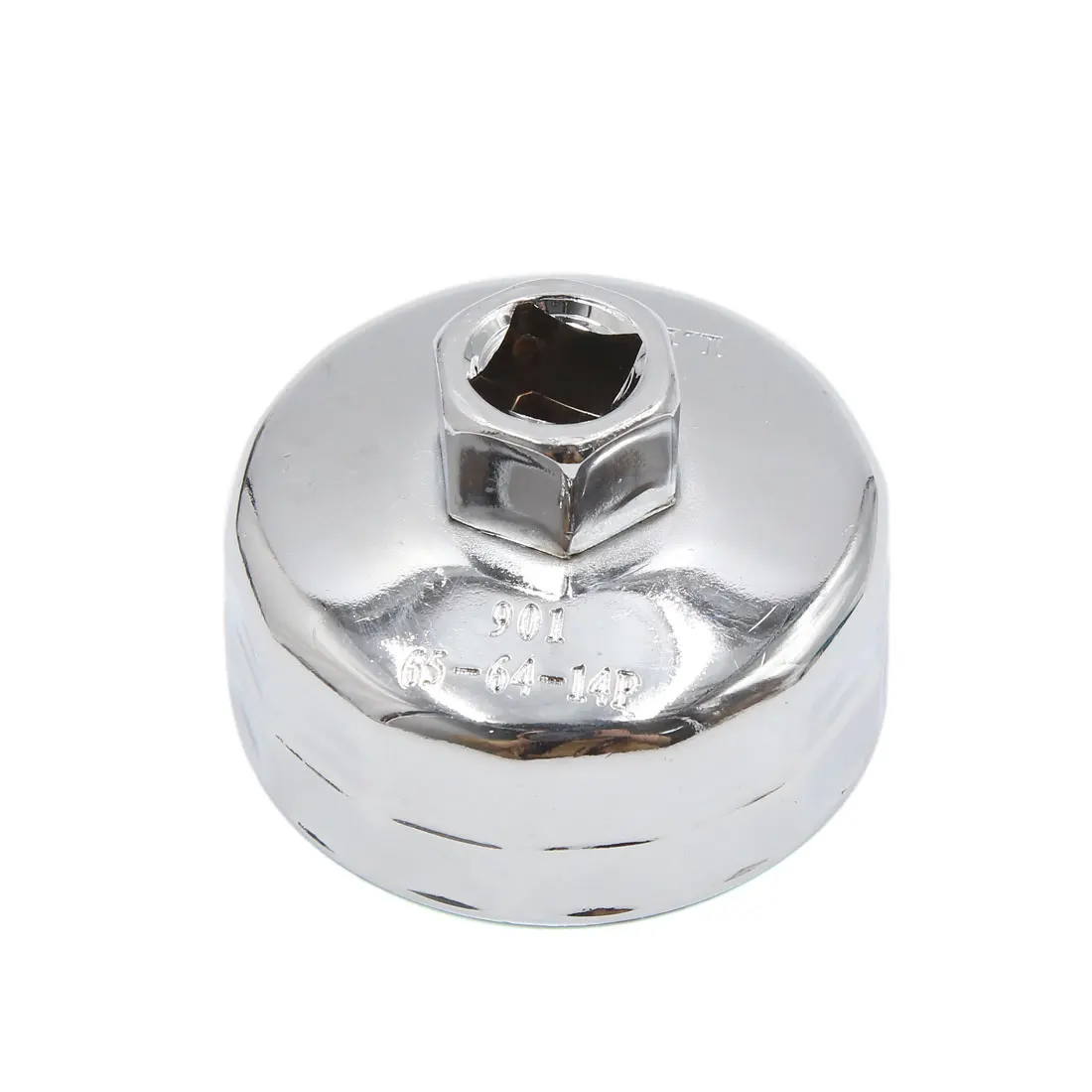 uxcell 14 Flutes 64mm Inner Dia Stainless Steel Car Oil Filter Wrench Cap Tool Remover |