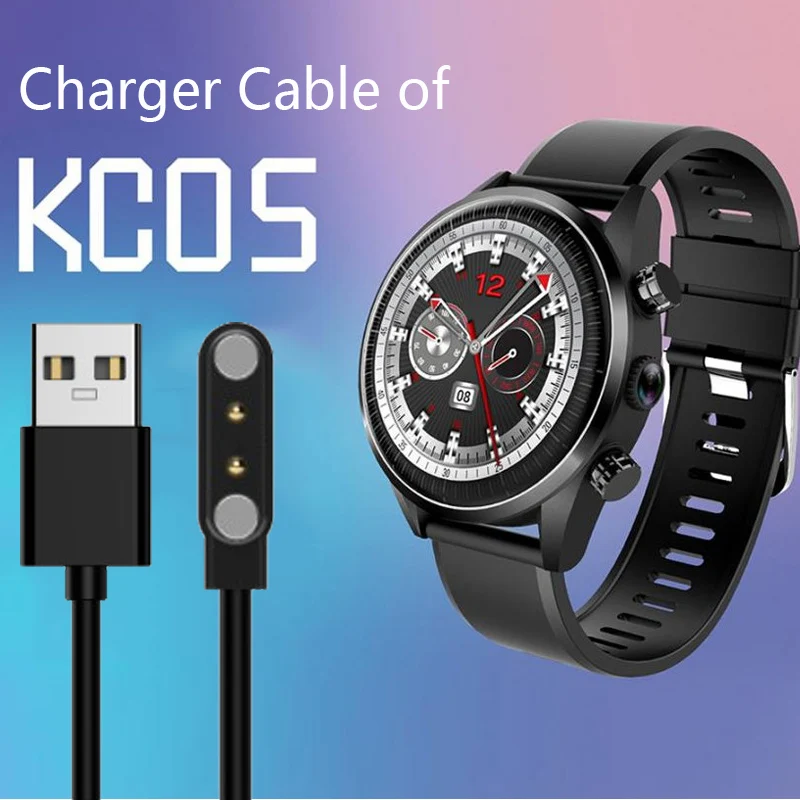 Оригинальное зарядное устройство Kingware KC06 для умных часов 2 контактный Магнитный