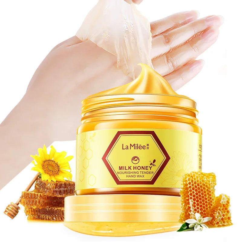 

150g LAMILEE Milk Honey Hand Mask Hand Care Moisturizing Whitening Skin Care Exfoliating Calluses Hand Film Hand Cream