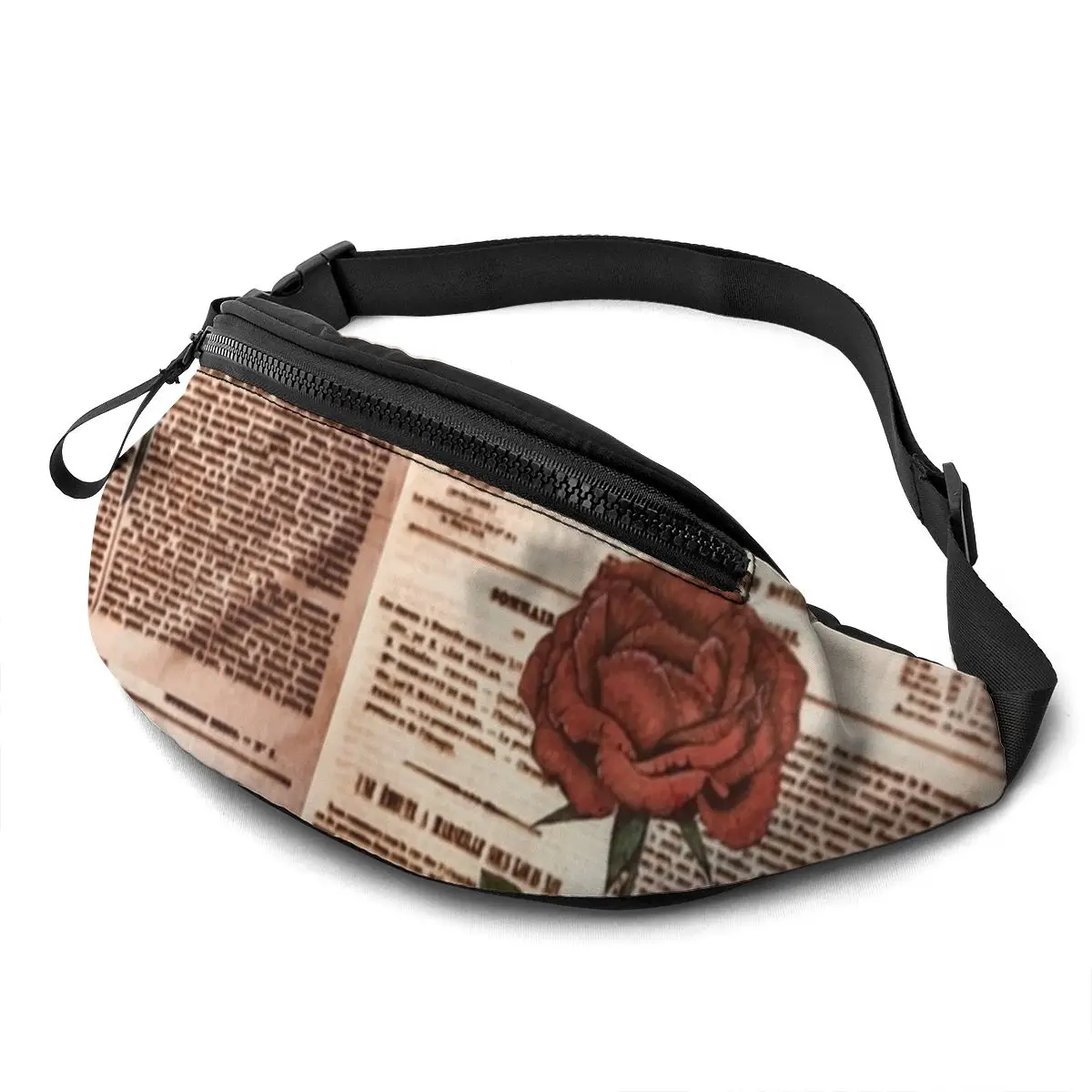 

Газета поясная сумка для фитнеса унисекс поясная сумка из полиэстера с рисунком