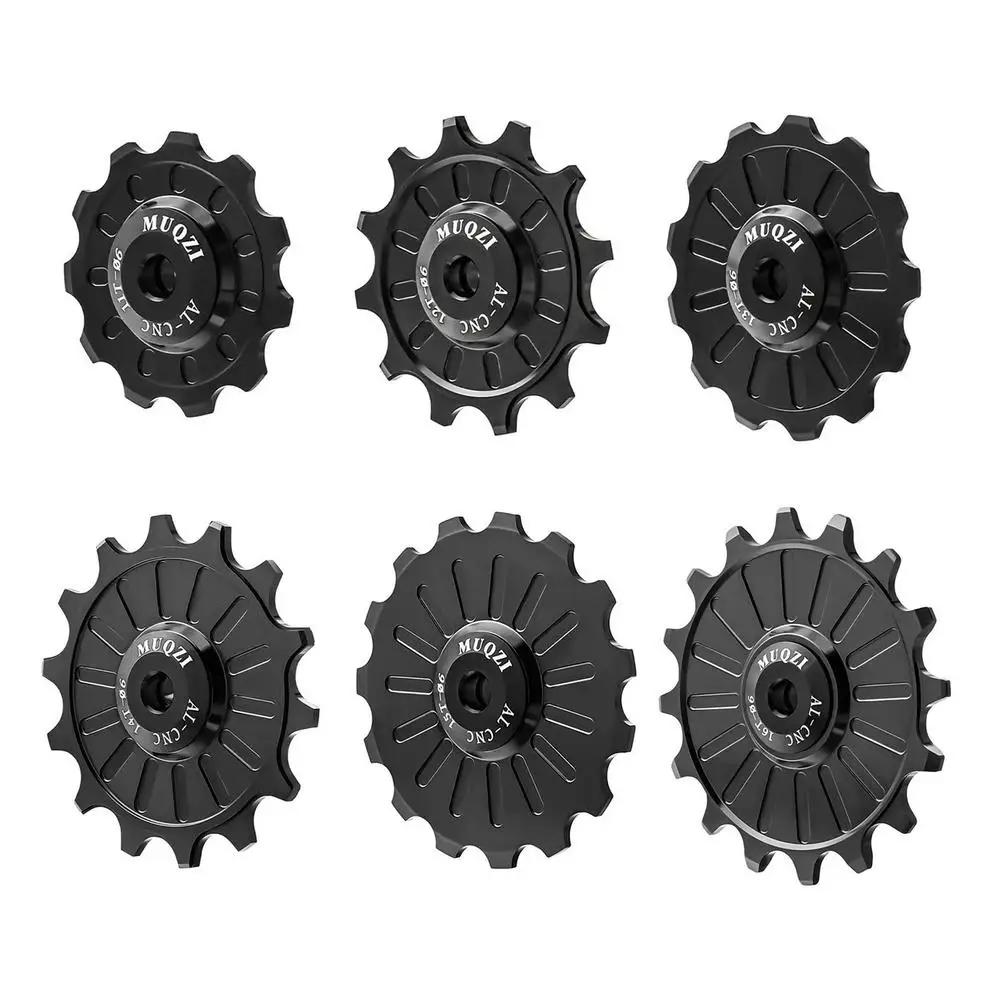 

Направляющие колеса для велосипеда, шкив заднего переключателя передач для горных и шоссейных велосипедов 11-16T, направляющий ролик из алюми...