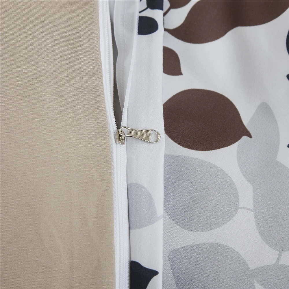 

2/3pcs Printed Soft Bedding Set Smooth and Comfortable King Single Full Size Duvet CoverPillowcase Fashion Bedroom Home Textile