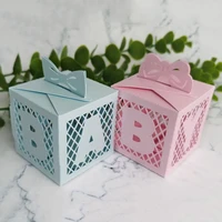 baby 3d candy bow gift box dies cut craft metal cutting die for card making scrapbook decoration
