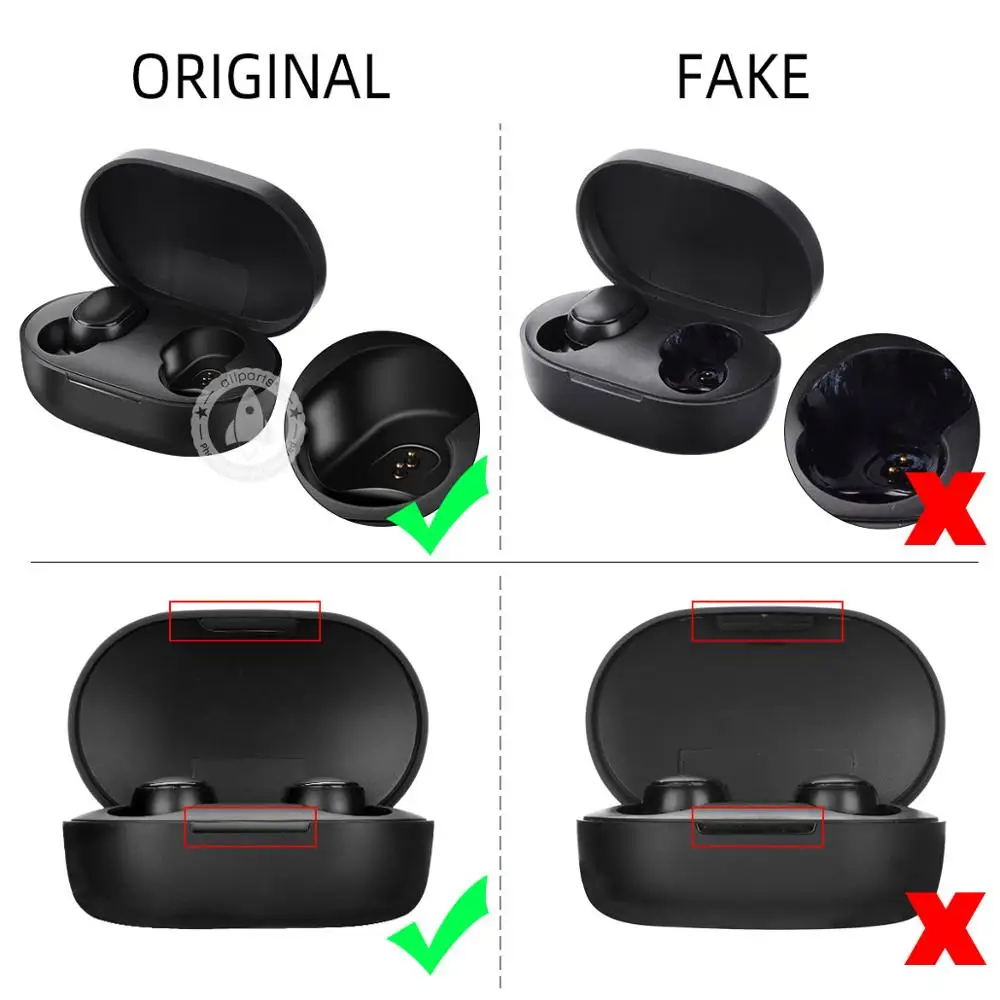 Супер бас Новые оригинальные для XIAO mi Red AirDots наушники беспроводные Bluetooth 5 0 Earpods