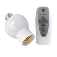 e27 screw sokcet smart remote control lamp holder support dimming timing for ac 110 220v led lamp night light switch