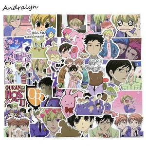 1050 шт.упак., аниме Мультяшные Стикеры для старшей школы Ouran, для скейтборда, чемодана, ноутбука, мотоцикла, гитары, игрушки, наклейки