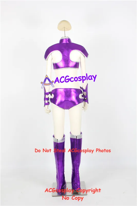 Покрытие спандекс с поролоновой подкладкой dc starfire Косплей Костюм включает