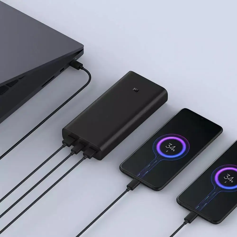 Внешний аккумулятор Xiaomi Power bank 3 супер быстрая зарядка 20000 мАч 50 Вт максимальная