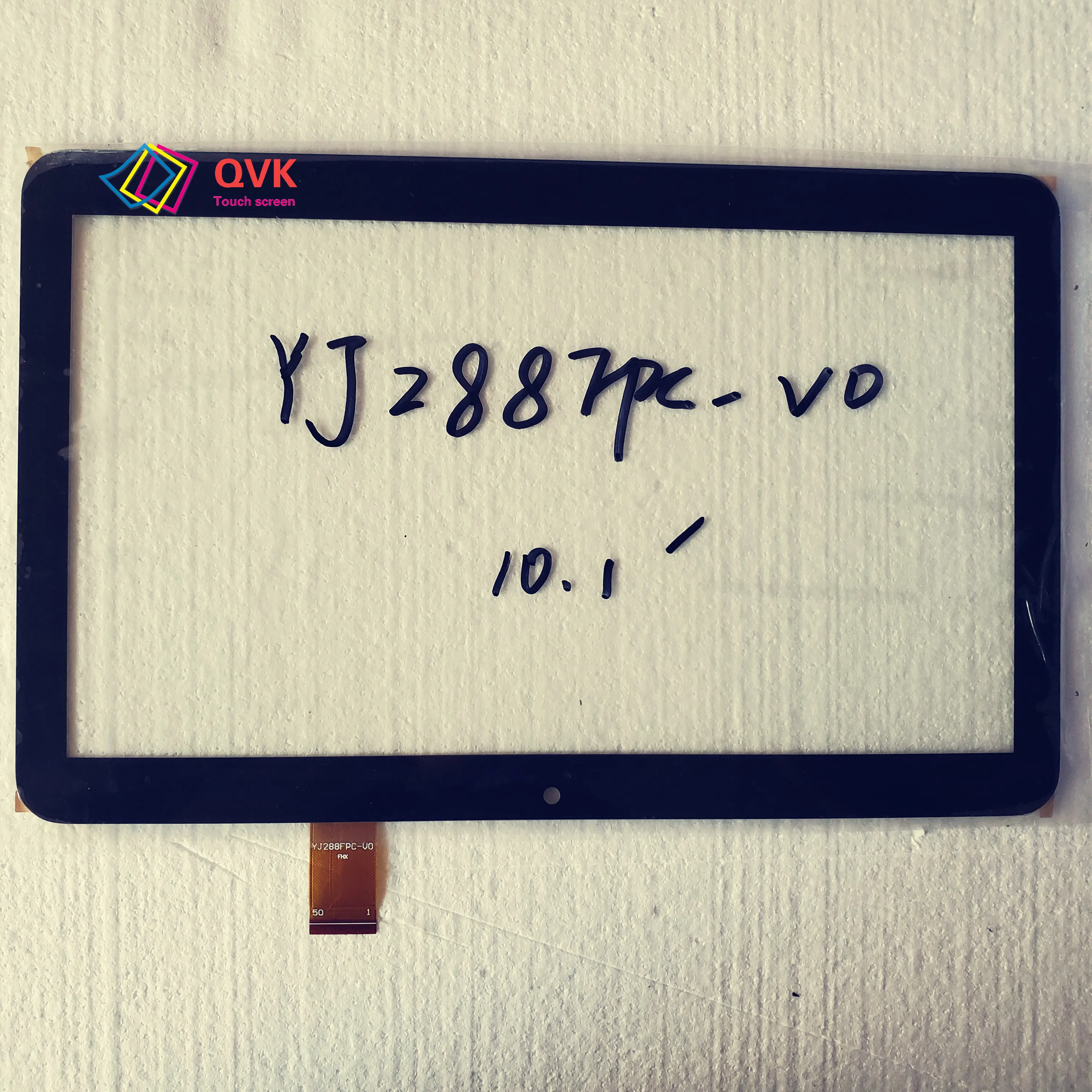 

P/N YJ288FPC-V0 емкостный сенсорный экран панель Ремонт Запасные части Бесплатная доставка
