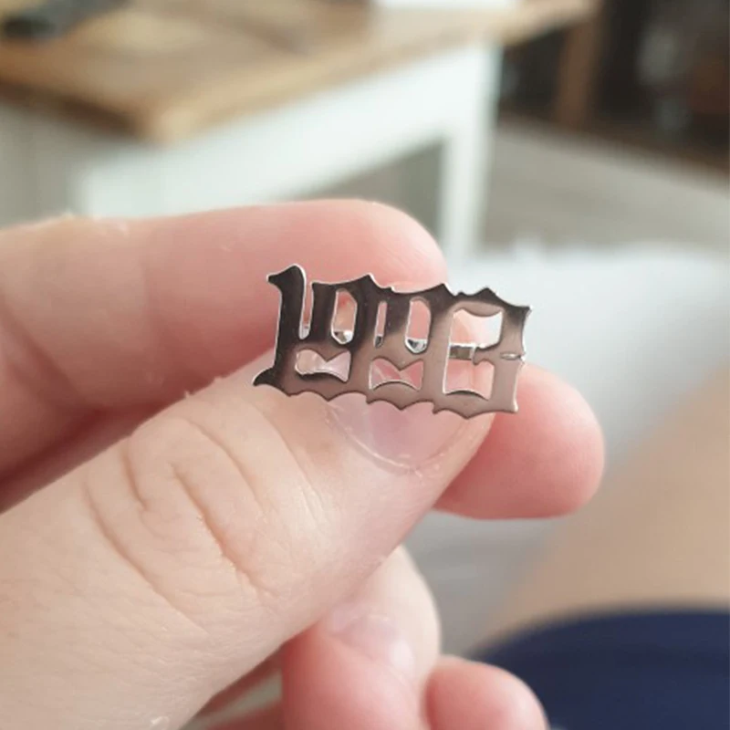 Персонализированное кольцо с цифрами для женщин на день рождения специальный