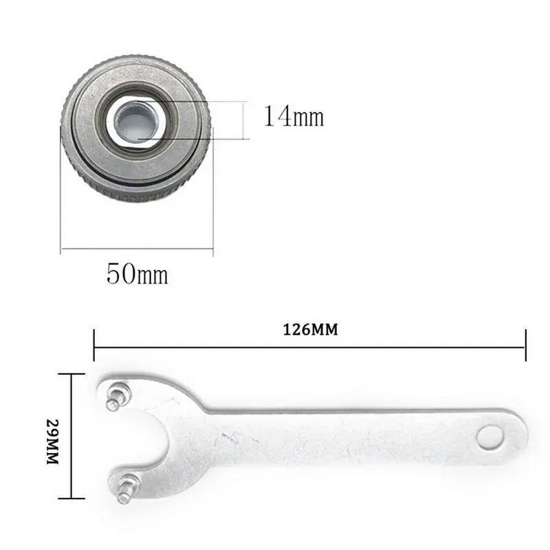 

Locking Plate Chuck For M14 Angle Grinder Chuck Tools Quick Clamping Quick Release Nut Clamp And Device