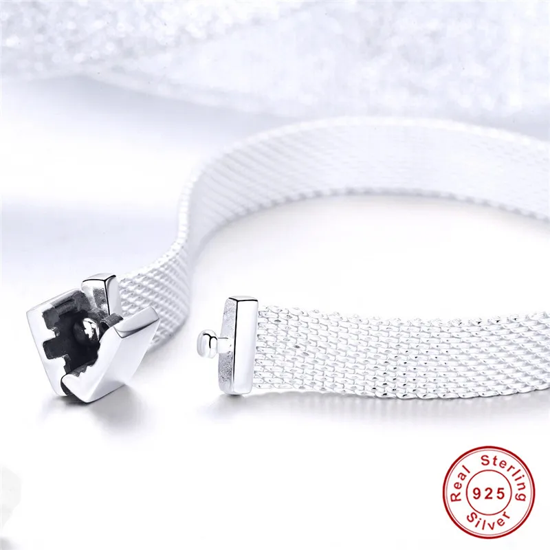 Браслет-змейка женский из серебра 925 пробы с Шармами | Украшения и аксессуары