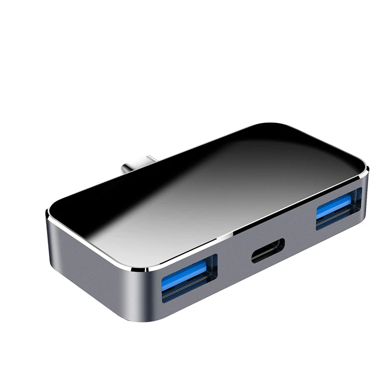 Тонкий USB-концентратор 3 в 1 с 2 портами USB 0 usb C концентратор type c Поддержка