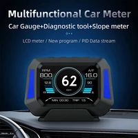 auto hud display 3 5 car projector in the car alarm obd gps system head up display speedometer car electronic accessories