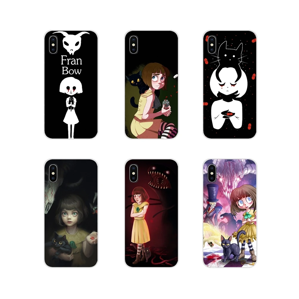 Модные игры Fran Bow ужасов для девочек мягкие чехлы накладки LG G3 G4 мини G5 G6 G7 Q6 Q7 Q8 Q9 V10
