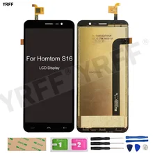 New LCD Screens For Homtom S16 LCD Display Touch Screen Digitizer Glass Panel Sensor Assembly Phone Repair Sets Free Shipping