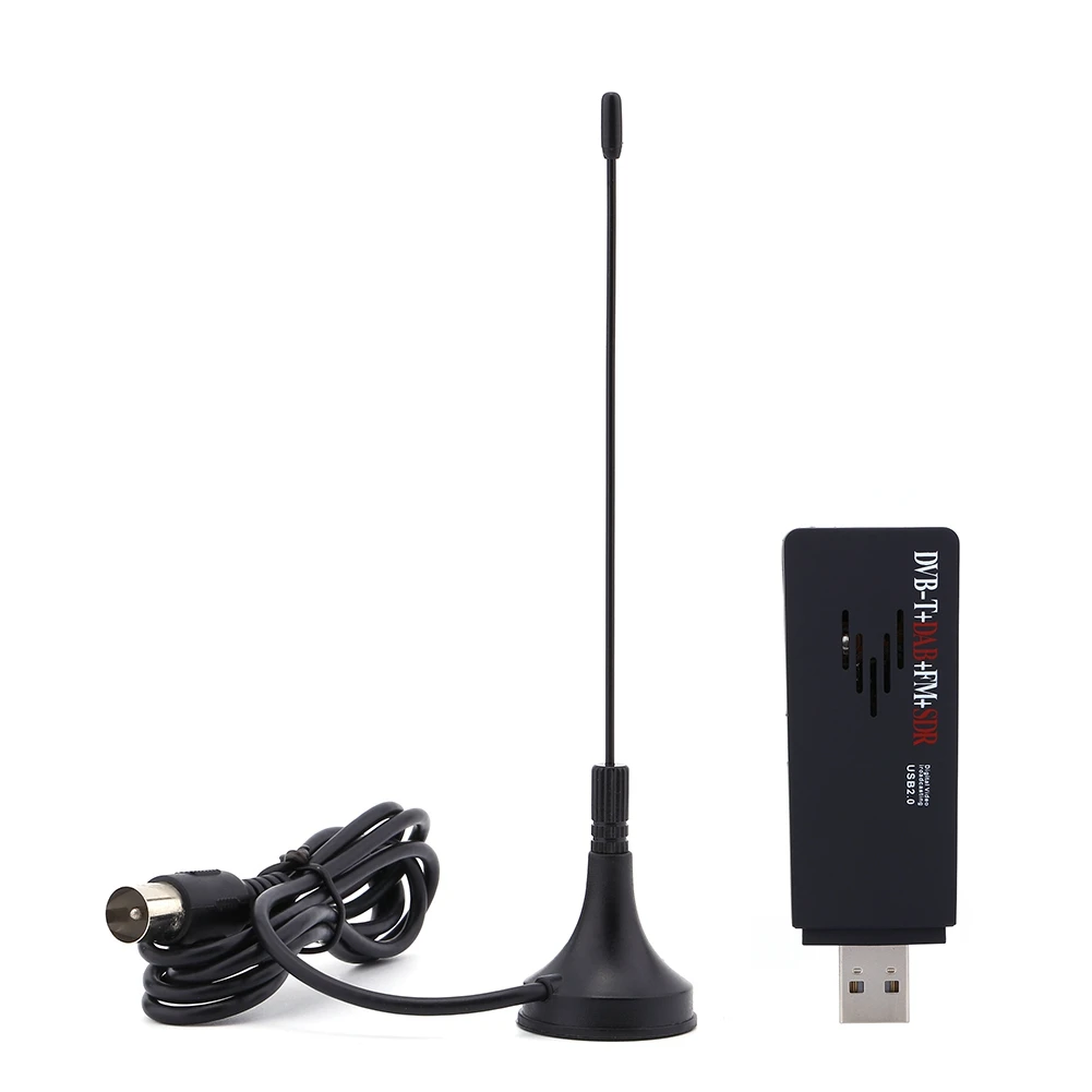 

USB 2.0 Digital DVB-T SDR+DAB+FM HDTV TV Stick RTL2832U+R8202 Tuner Ricevitore