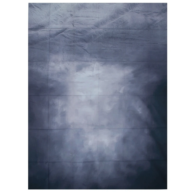 5X7 футов Виниловый фон для фотосъемки ретро бетонная стена и тонкий черный серый