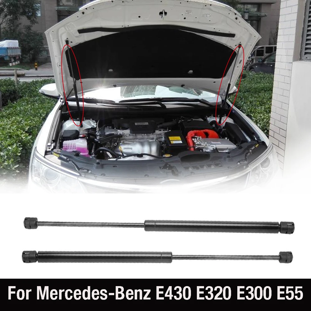Демпфер для Mercedes-Benz E430 E320 E300 E55 поддержка подъема газовые Распорки стержень