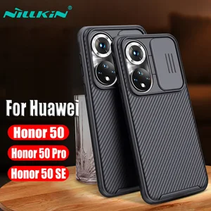 for huawei honor 50 case nillkin camshield pro slide protection lens case for huawei honor 50 pro 50 se mobile phone cover free global shipping