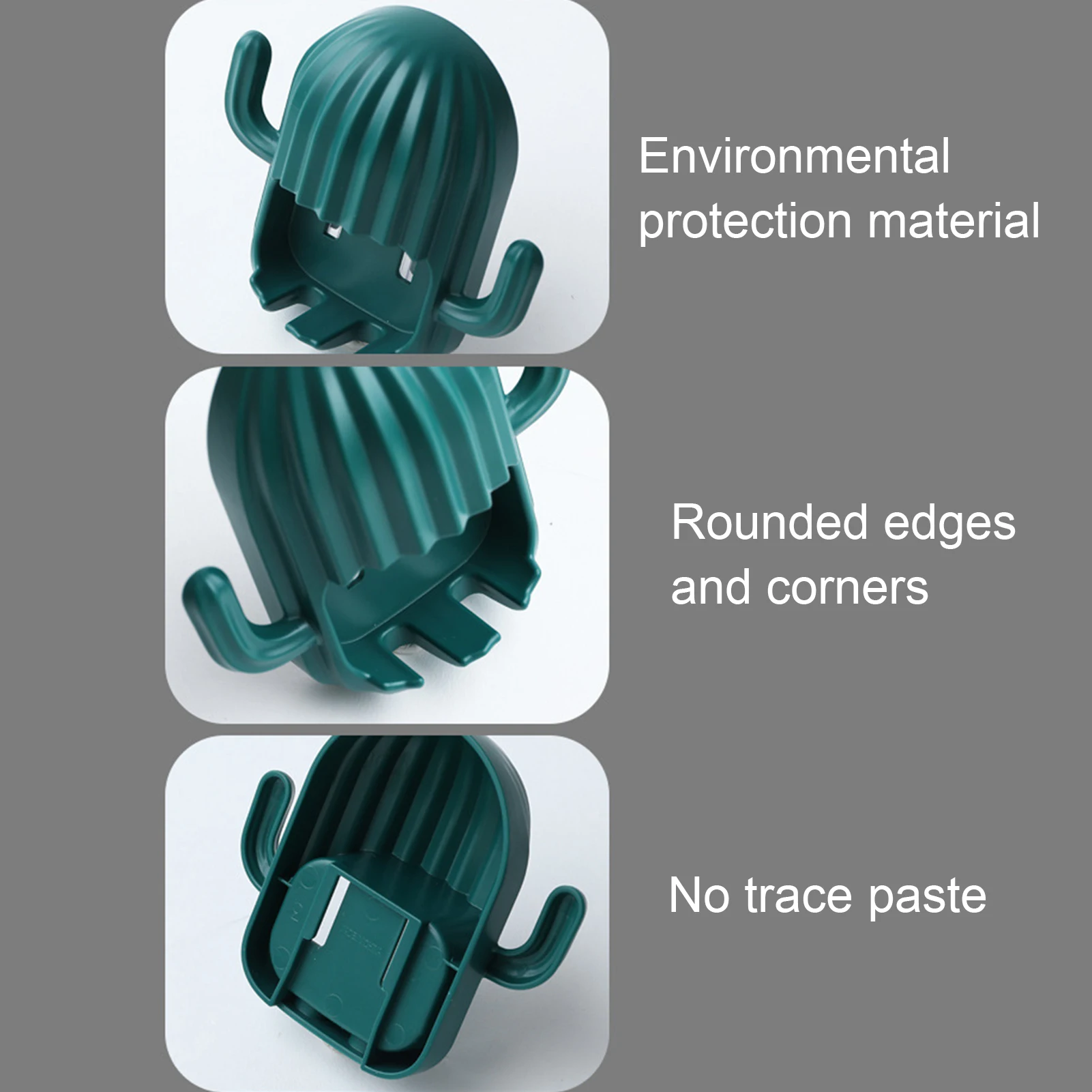 Милый кактус Зубная щётка держатель пустынного растения Удар Бесплатная