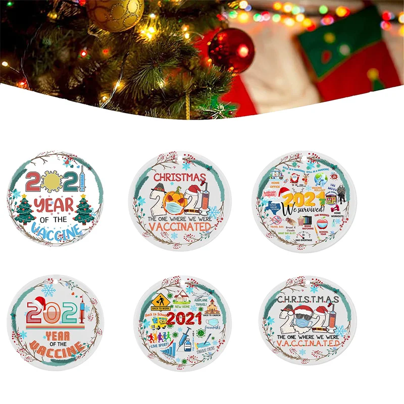 

Рождественские деревянные подвески, Подвесные Украшения для рождественской елки, деревянные поделки «сделай сам» для дома, Рождественская...