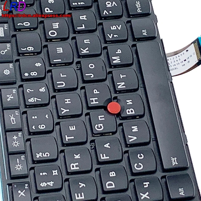 new original ru russian backlit keyboard for lenovo thinkpad t431s t440 t450 t460 t440s t450s t440p laptop 01ax333 with light free global shipping