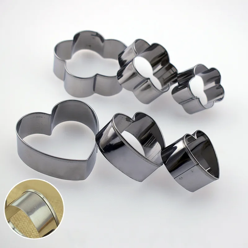 3 шт./компл. форма для выпечки торта из нержавеющей стали Форма