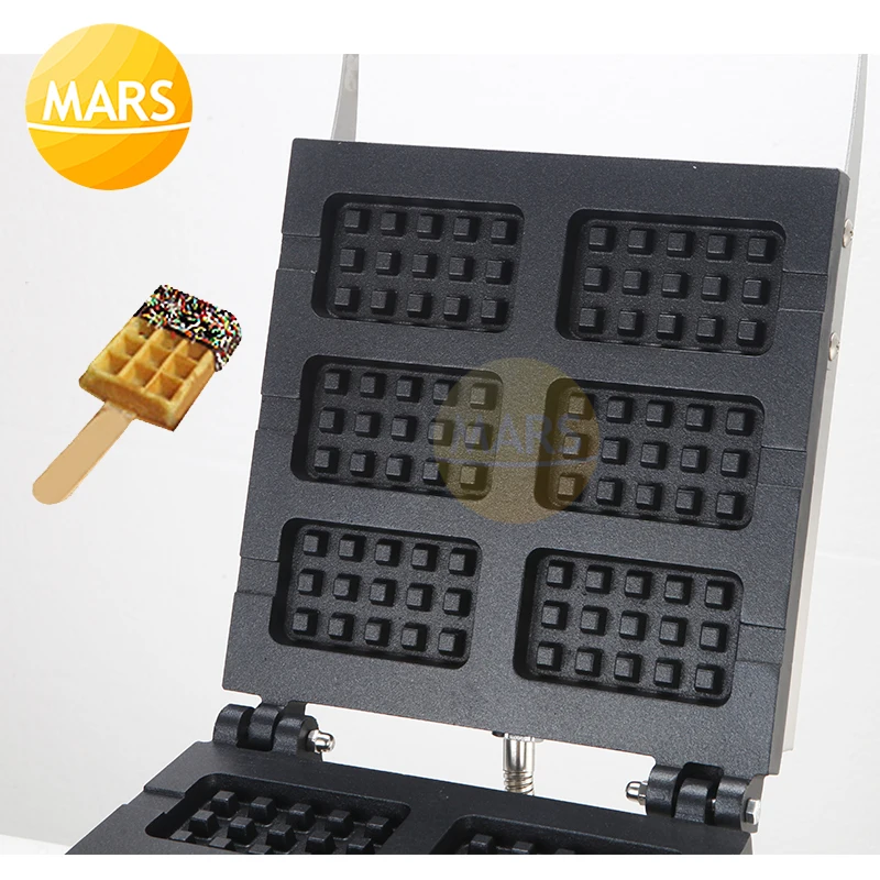 Промышленная вафельница электрическая на палочке Железная машина для выпечки