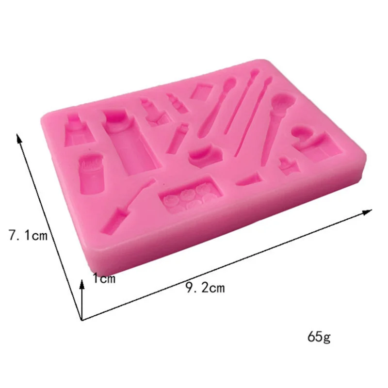 

DIY Epoxy Resin Lipstick Cosmetic Silicone Mold Cake Baking Decoration Chocolate Mold Baking Tools Cosmetic Silicone Mold