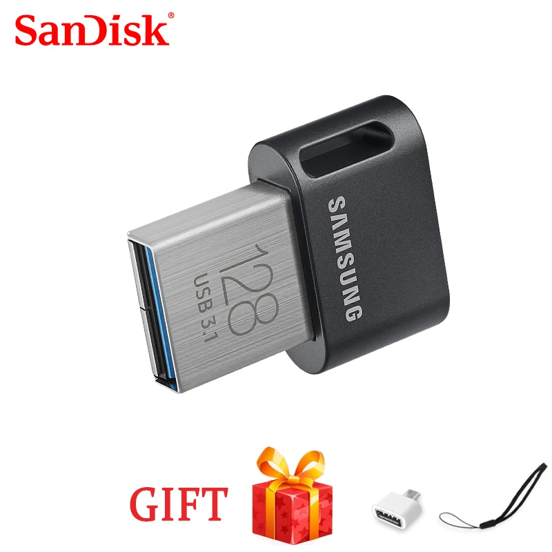 Samsung USB 100% оригинальный флеш-накопитель 3 1 ГБ 128 256 дюйма | Компьютеры и офис