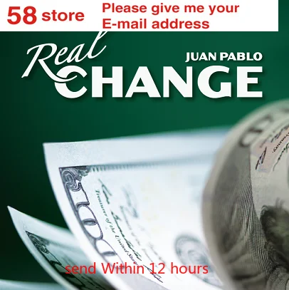

2020 Real Change by Juan Pablo -Not gimmicks- Magic tricks