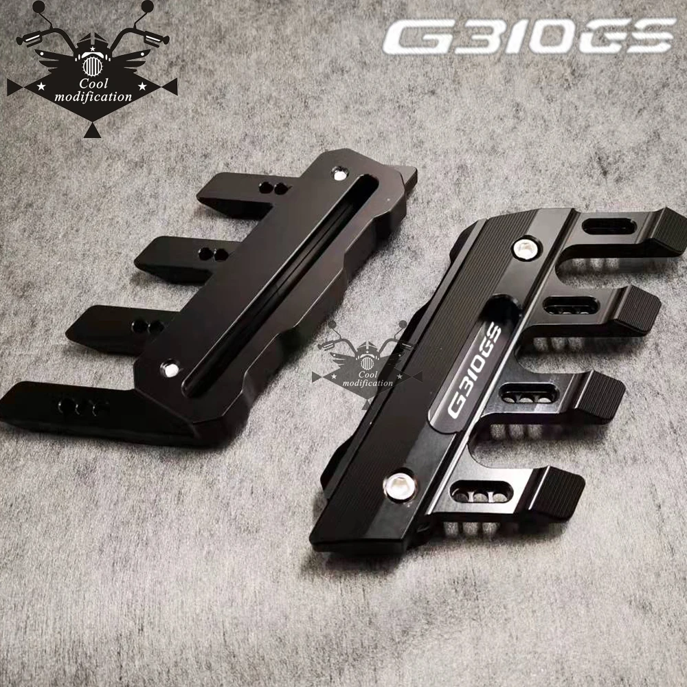 

With Logo For BMW G310GS G310 GS Motorcycle Accessories CNC Aluminum Front Mudguard Anti-Drop Slider Protector Cover
