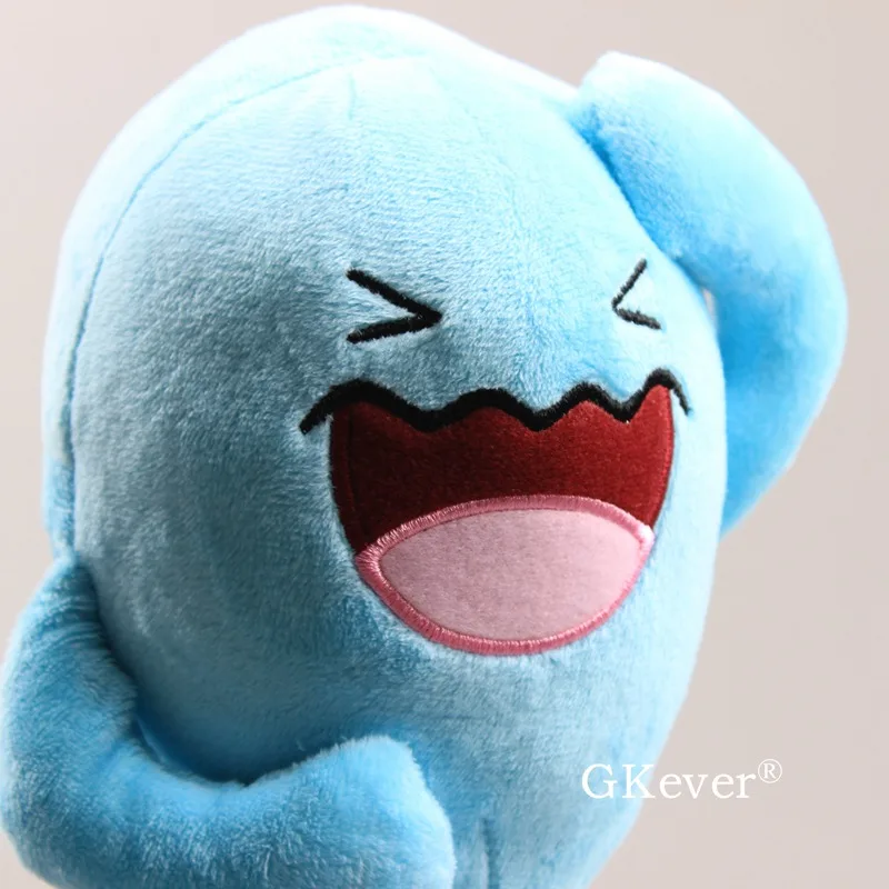 20 см kawaii Wobbuffet плюшевые игрушки мягкие куклы Пикачу серии плюшевые куклы подушки Детские Девочки Дети Рождественский подарок на день рождения
