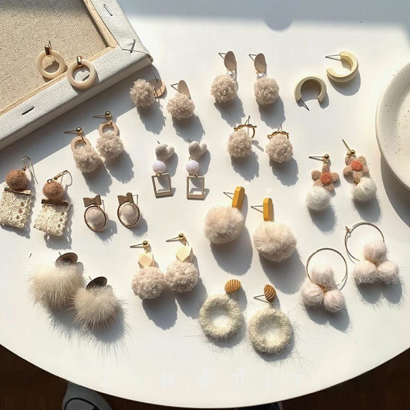 

Женские Геометрические серьги-подвески с бантом