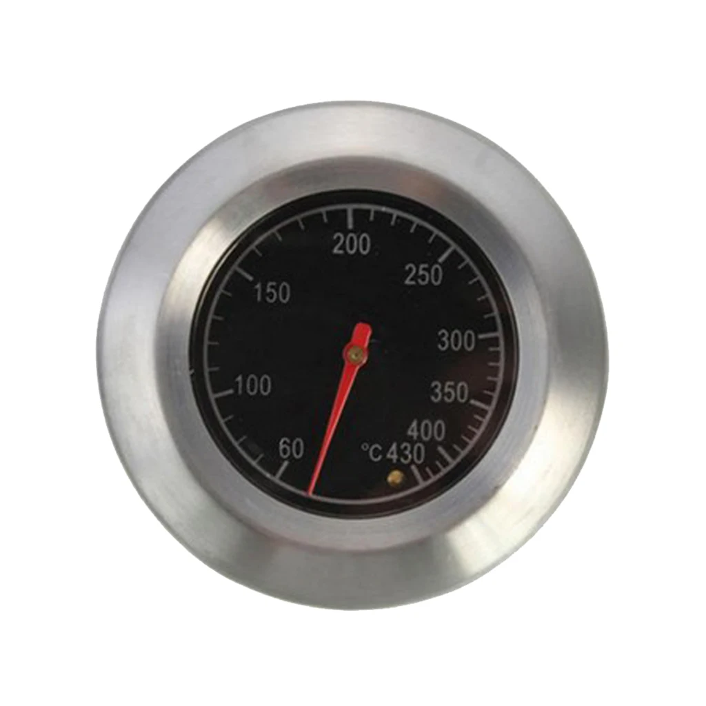 Нержавеющая сталь барбекю уголь гриль яма древесины курильщик датчик