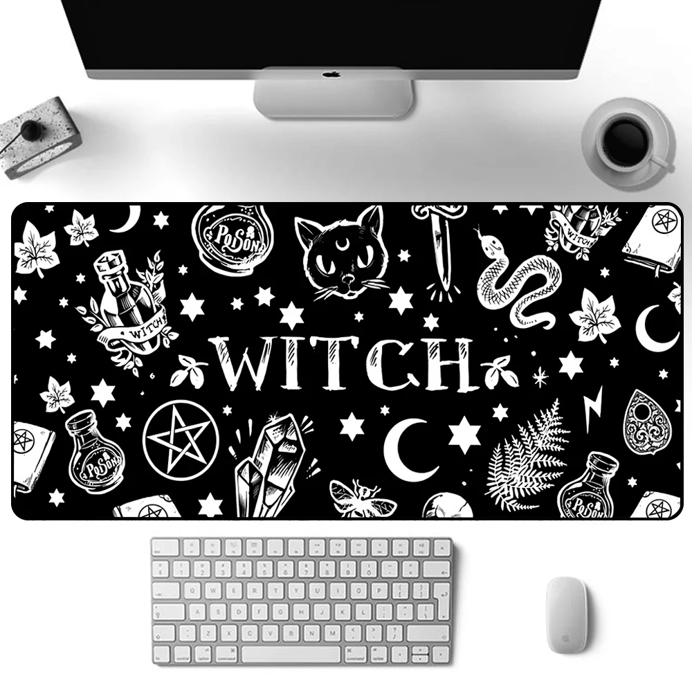 

Witches Moon Tarot Mouse Pad Large Gaming Mousepad PC Gamer XXL Computer Office Mouse Mat Keyboard Mat Desk Pad Laptop Mausepad