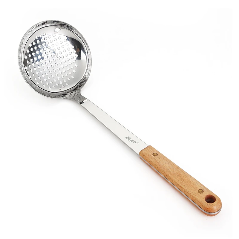 Прочная портативная нержавеющая сталь антипригарный Тернер/ковш пищевая