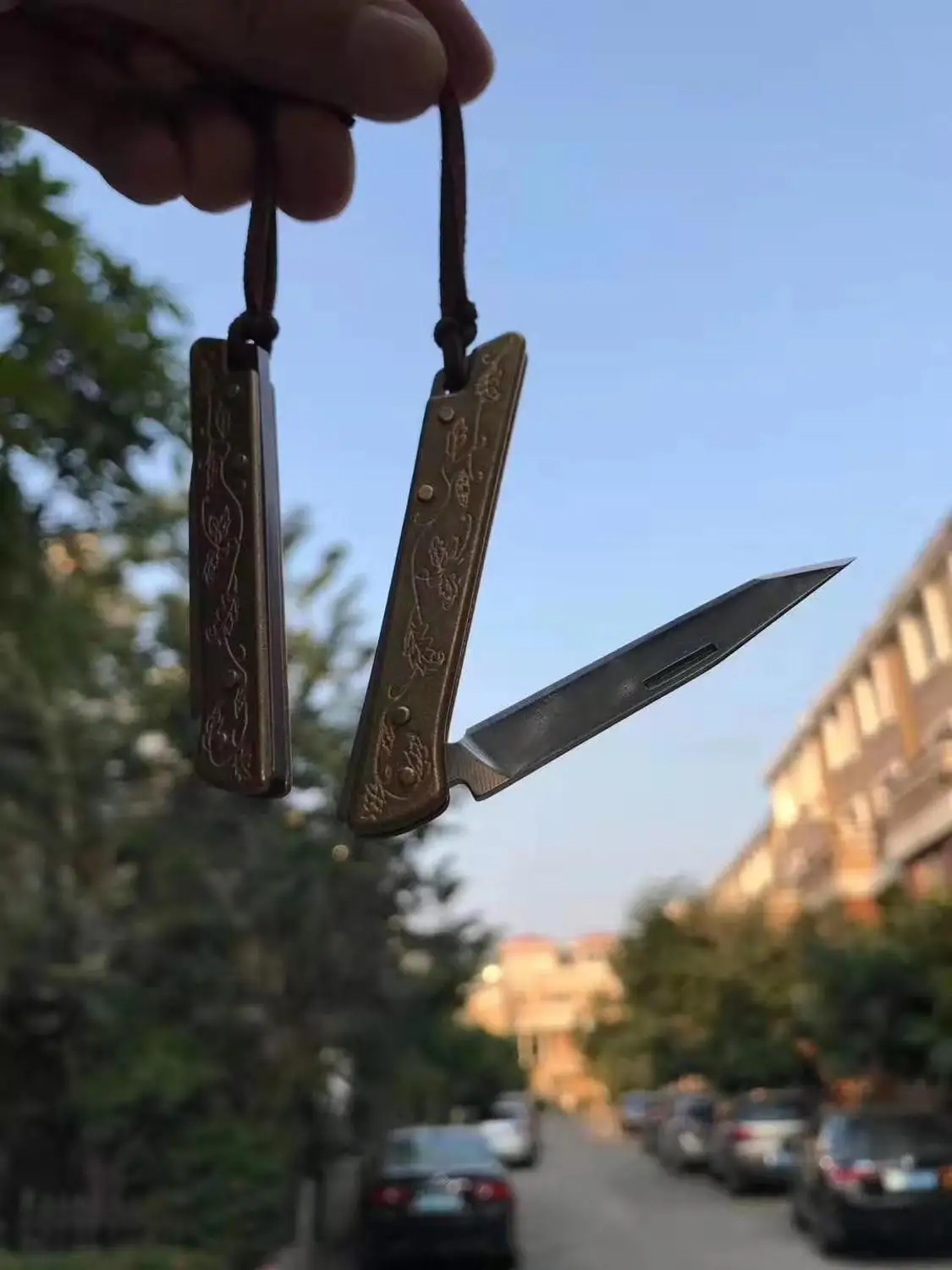 Открытый Многофункциональный нож мини Повседневный карманный для ключей