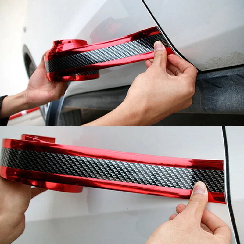 

Trunk Door Sill Strip Door Edge Fender Moulding Protector Replacement Side