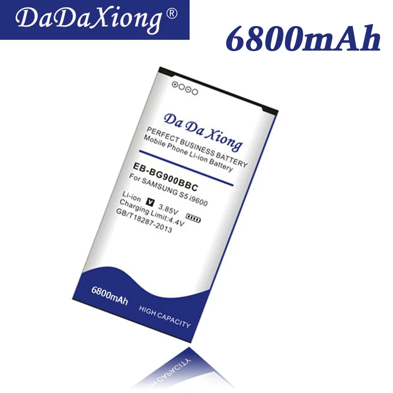 Аккумулятор Da Xiong 6800 мА/ч EB BG900BBC литий ионный аккумулятор телефона для Samsung Galaxy S5