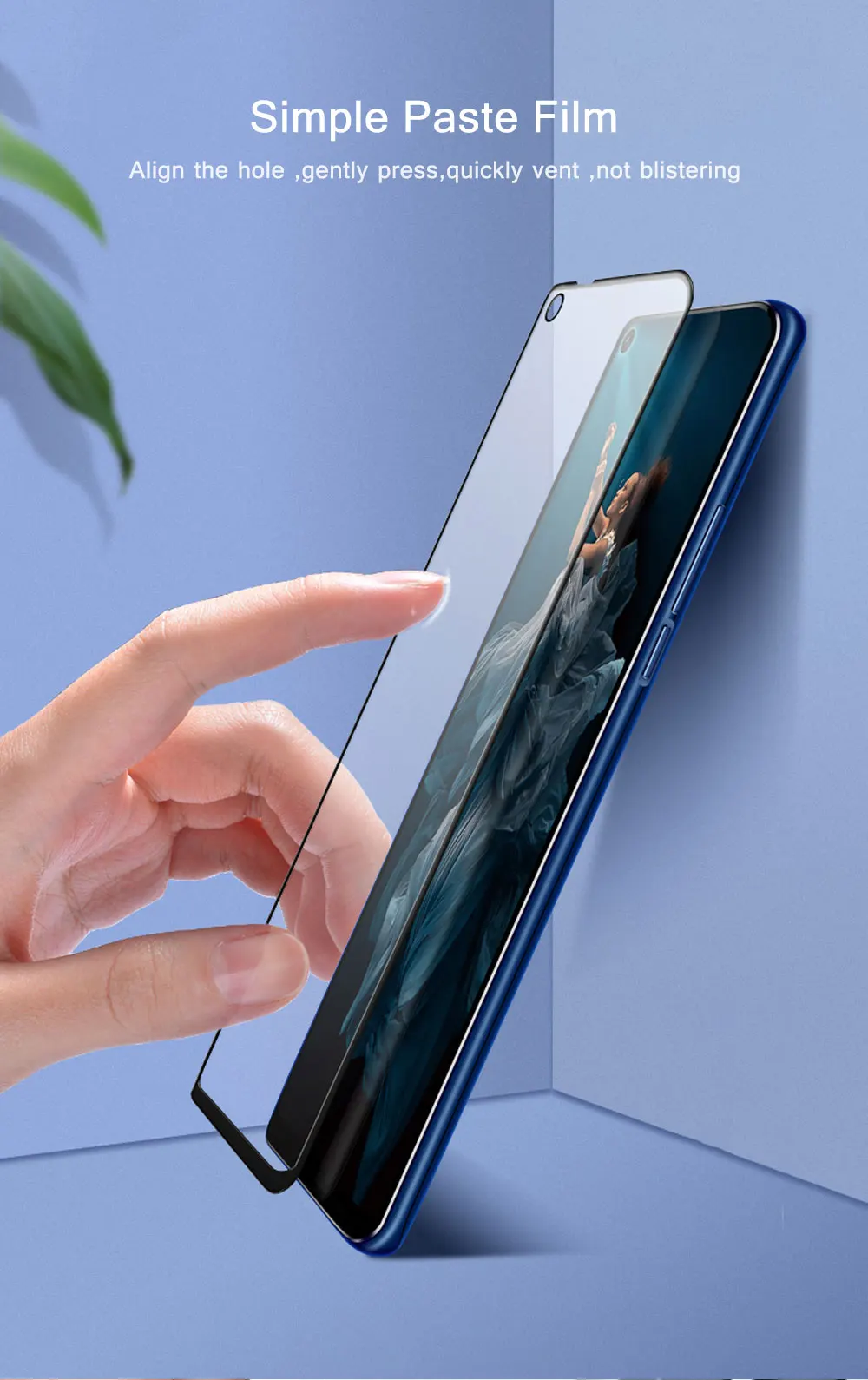 Hacrin для huawei Honor 20 закаленное Стекло закругленный край 3D полное покрытие Стекло пленка для Honor 20 20 Pro 20 Lite 20i Экран протектор