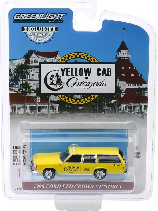 GreenLight 1:64 1988 Ford LTD Корона Виктория универсал модель автомобиля из сплава
