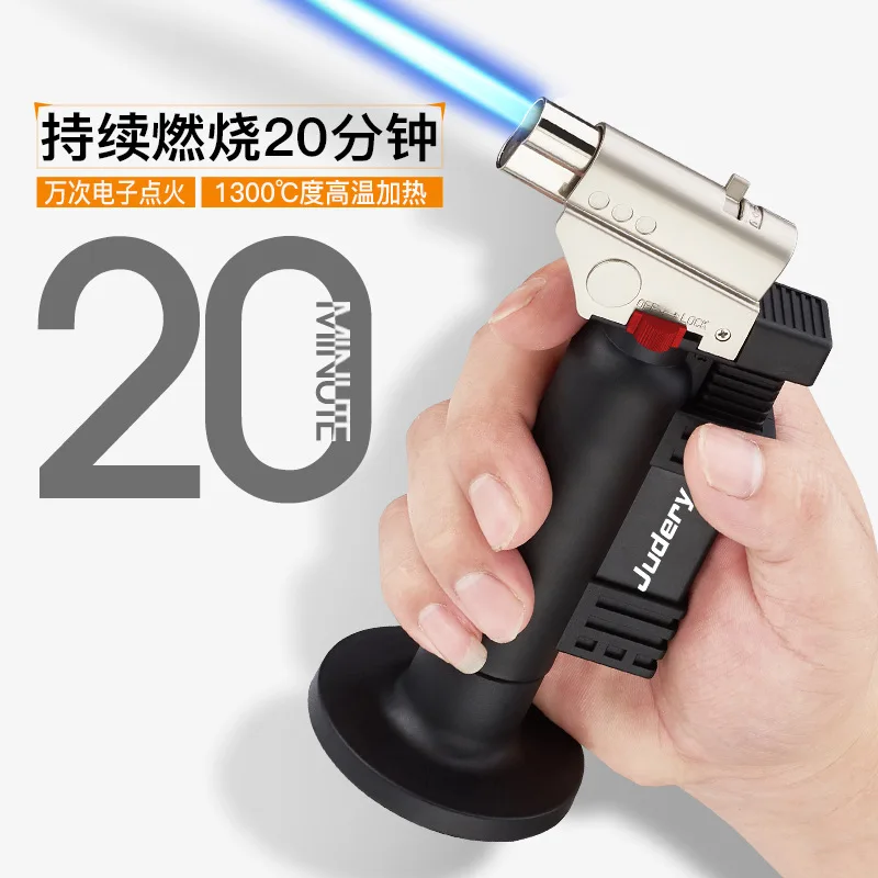

Windproof Direct Lighter Welding Gun Spray Gun Outdoor Barbecue Point Carbon Igniter Multi-function Small Inflatable Spray Gun