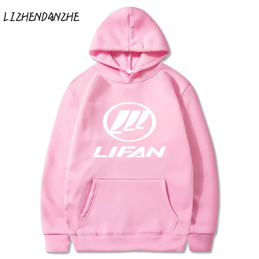 Брендовые мужские толстовки LI FAN повседневные с капюшоном для авто на весну и