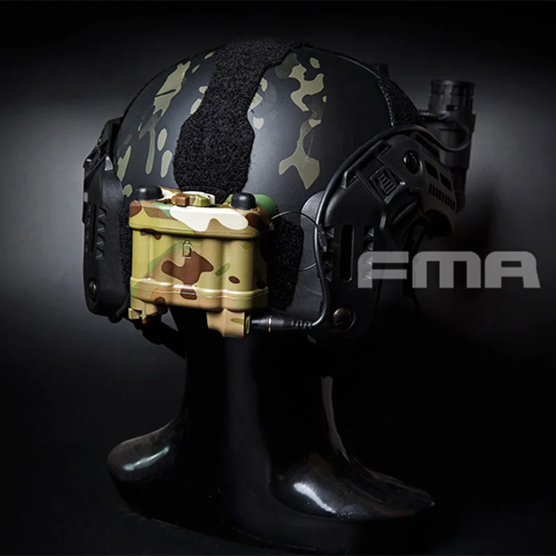 Тактический чехол для аккумулятора Fma An/pvs-31 Nvg модель BK/MC очков ночного видения на