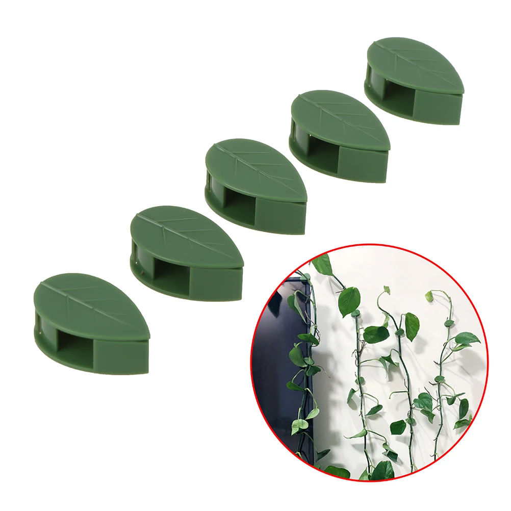 

10pc Plant Fixture Clip Plant Climbing Wall Self-Adhesive Fixture Vine Buckle