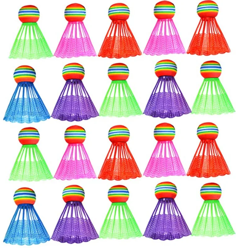 

20 шт., нейлоновый бадминтон для детей и взрослых