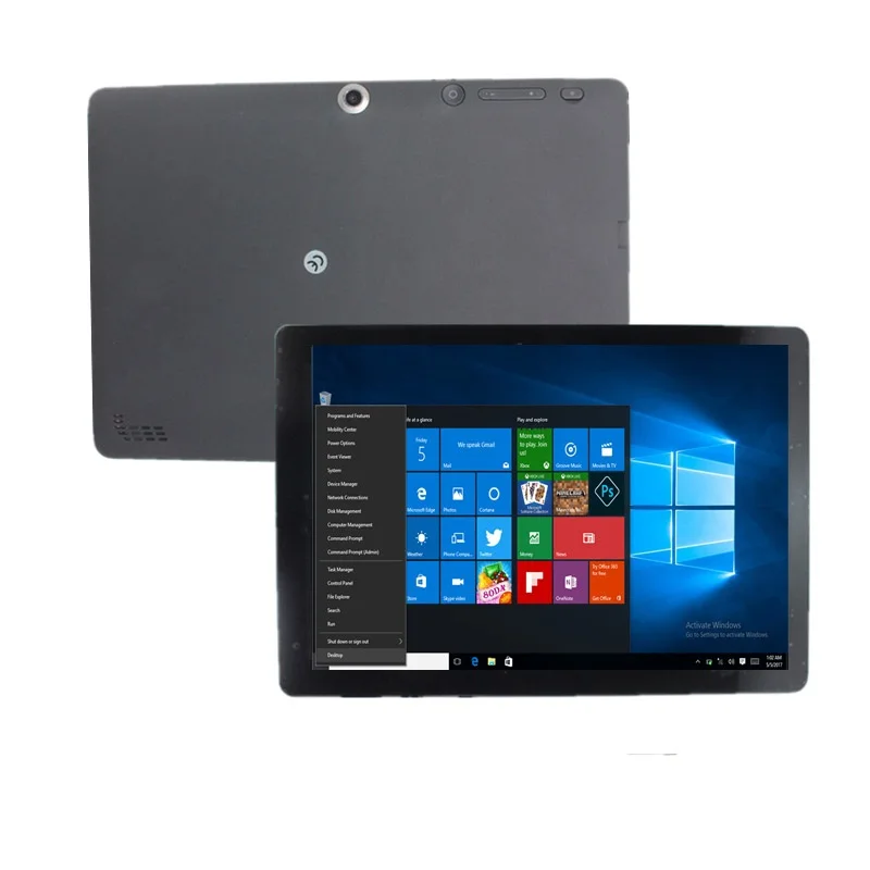 10 1 дюймов Новое поступление WINDOWS Intel Atom Quad core 2 Гб + 32 ГБ/64 ГБ 1280x800 IPS Двойная камера с